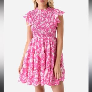 J Marie The Fleur Ruched Dress